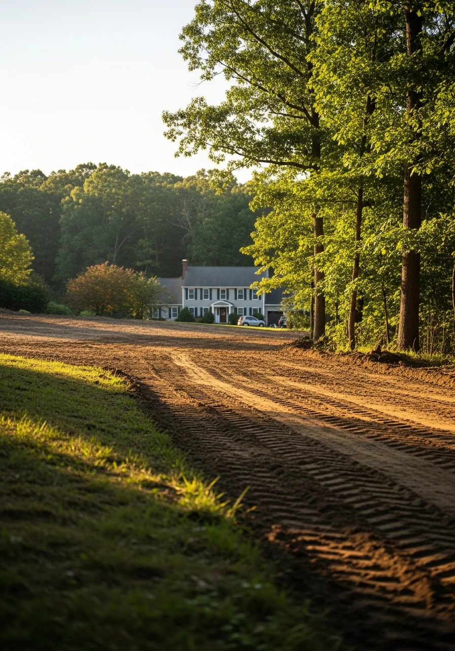Warren County homeowner standing beside their property after completed service work.